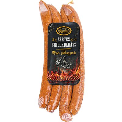 GYULAI MÉZES-FOKHAGYMÁS GRILLKOLBÁSZ termékképe