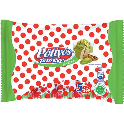 PÖTTYÖS PISZTÁCIÁS TÚRÓ RUDI MULTIPACK termékképe