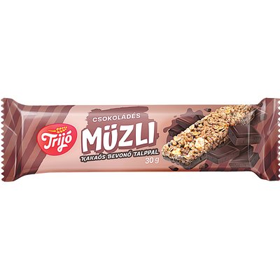 ***TRIJÓ CSOKIS MÜZLI SZELET 30G termékképe