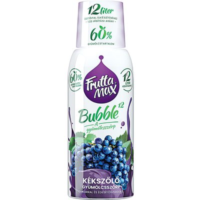 FRUTTA MAX KÉKSZŐLŐ ÍZŰ SZÖRP +50 FT BETÉTDÍJ termékképe
