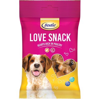 BODIE SZÍV SZÁRNYAS KUTYASNACK 100G termékképe
