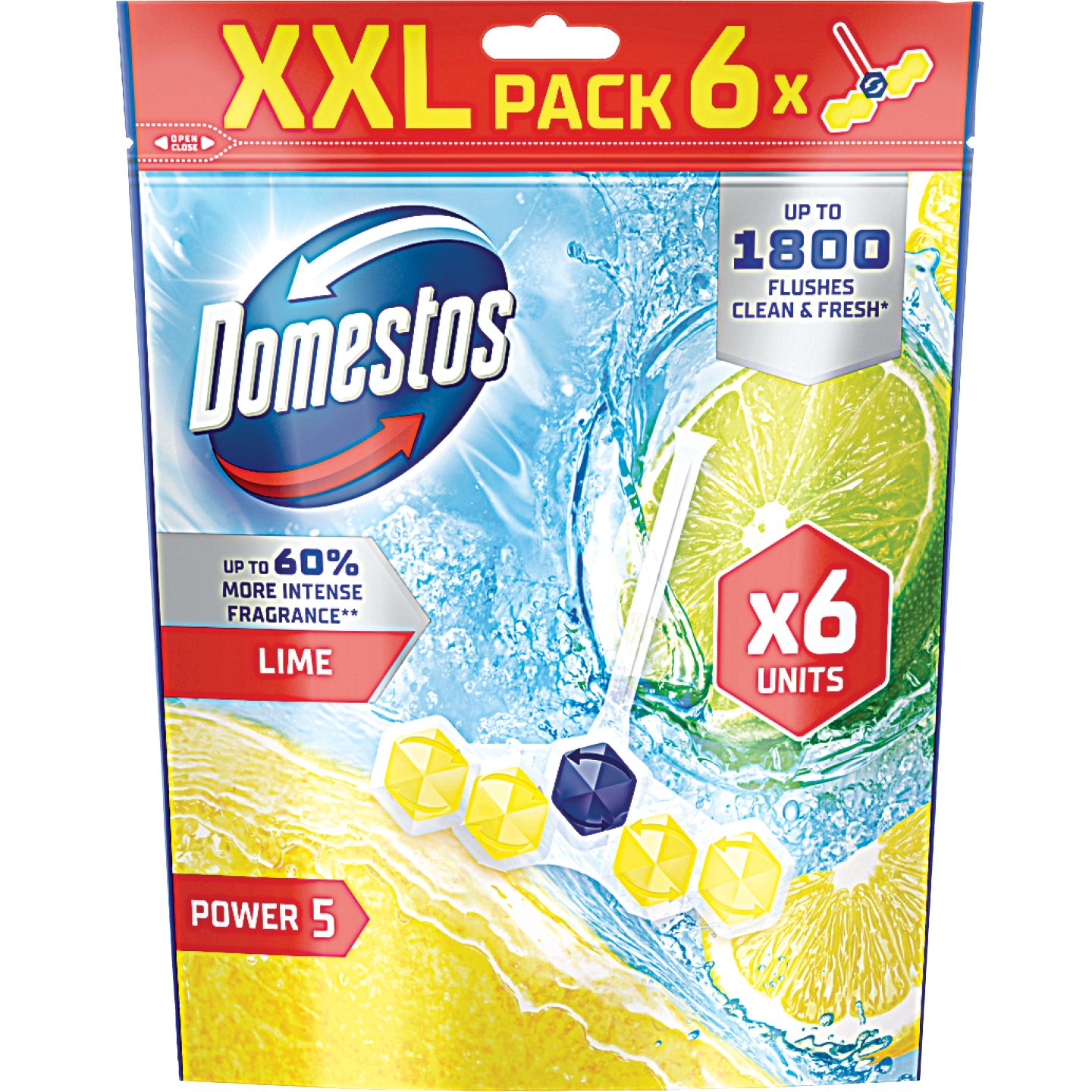 Domestos Wc Tisztító Rúd Lime Xxl