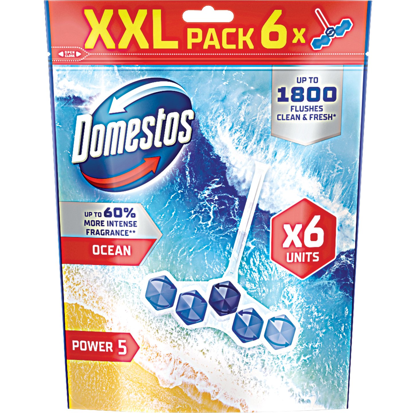Domestos Wc Tisztító Rúd Ocean Xxl