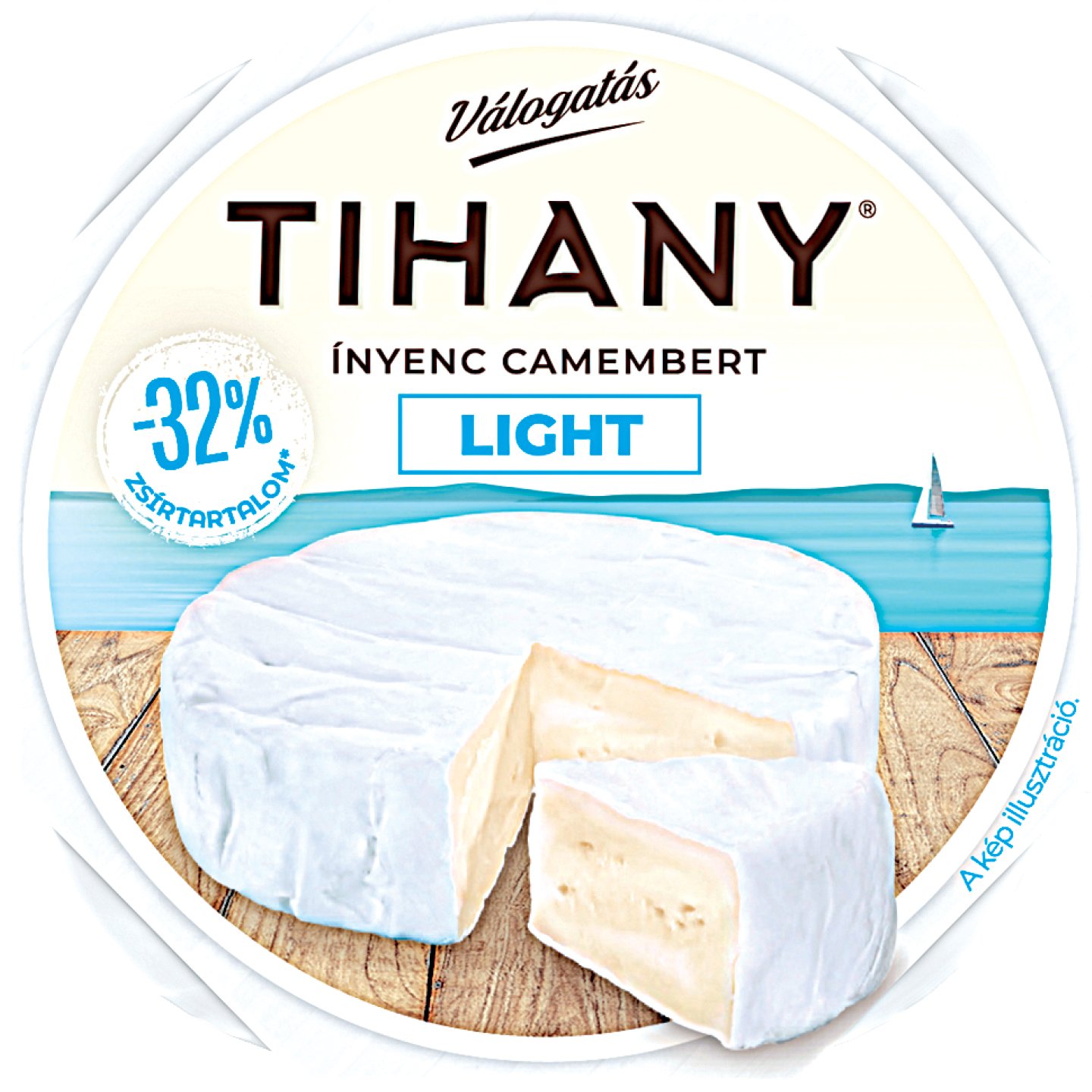 Tihany ínyenc Camembert Light