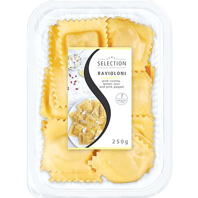 RAVIOLONI RICOTTA-CITROM-BORS ÍZŰ termékképe