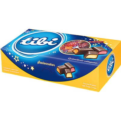 TIBI GYÜMÖLCS ÍZŰ SZALONCUKOR termékképe