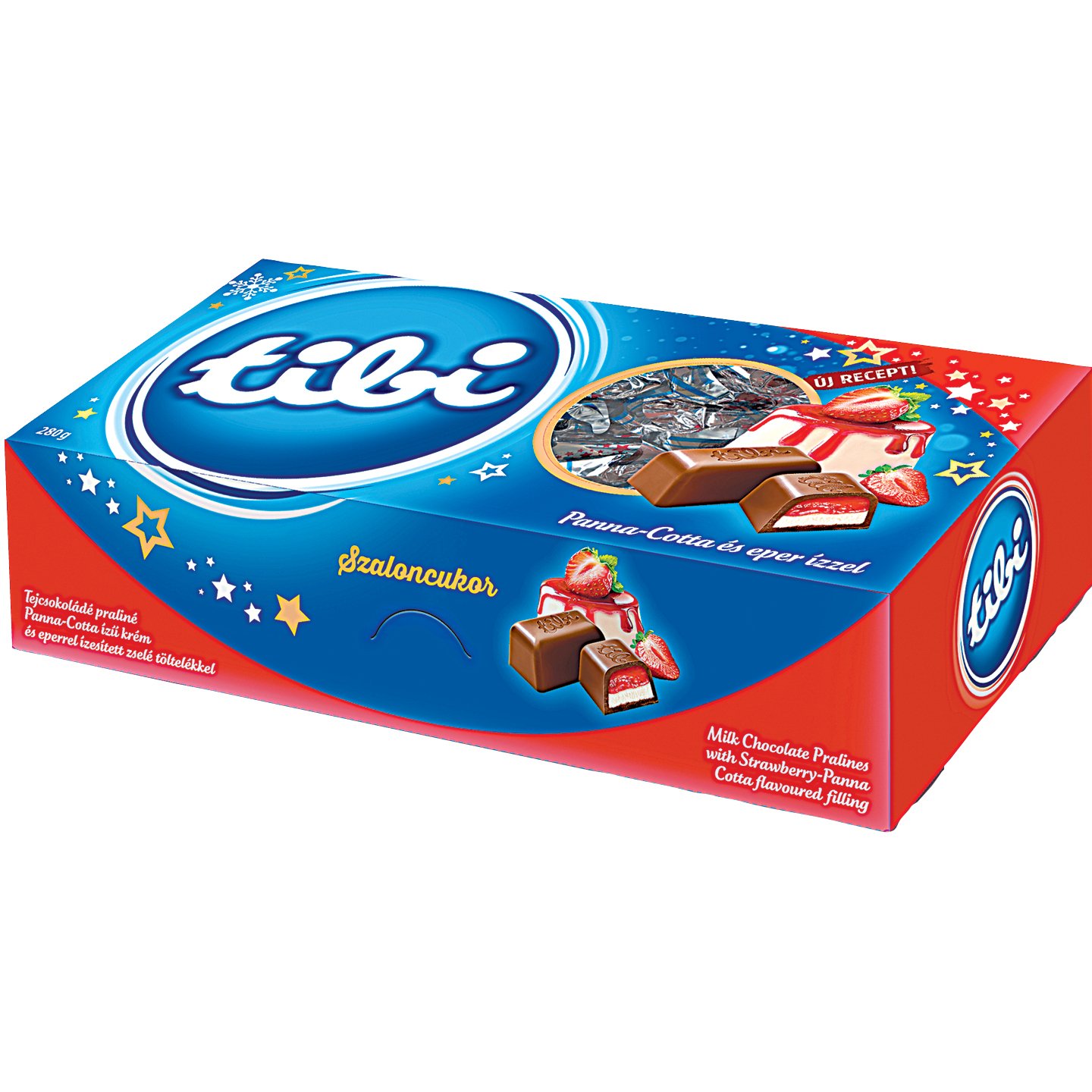 Tibi Eper-panna Cotta ízű Szaloncukor