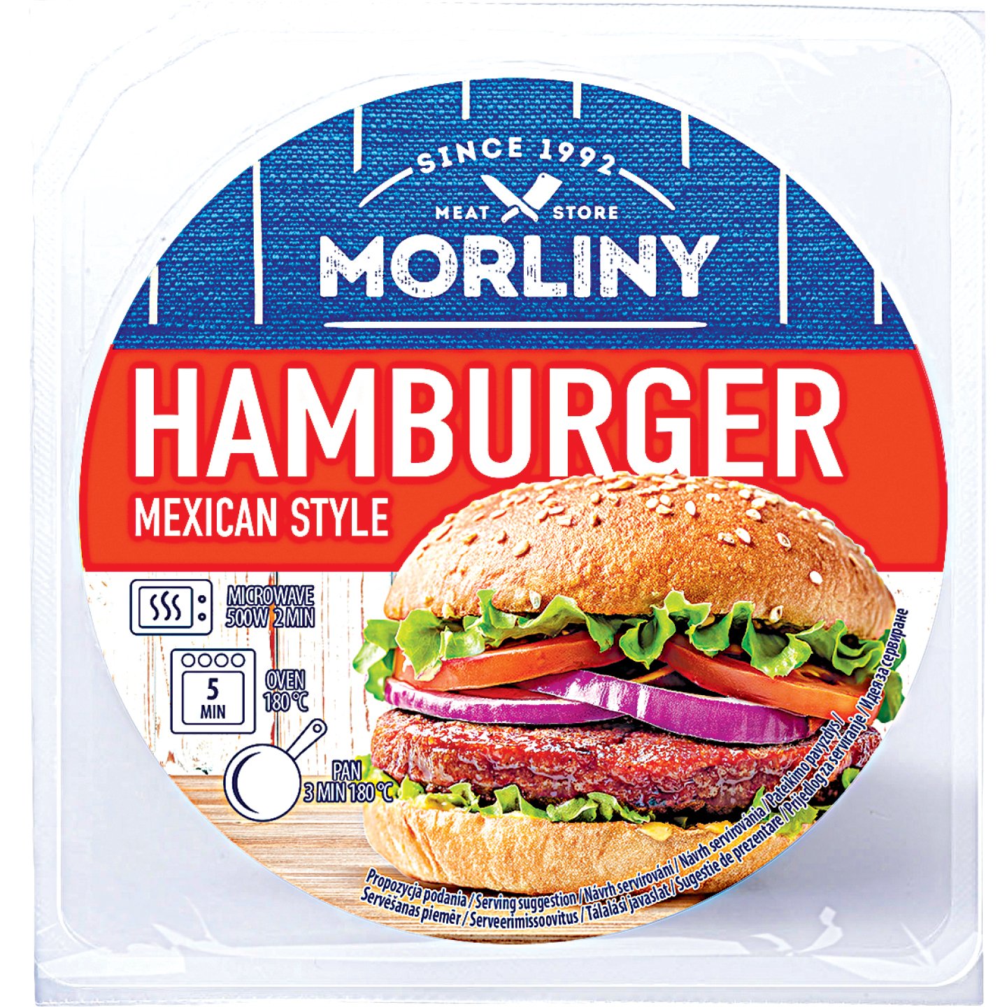 Morliny Mexikói Hamburger Pogácsa