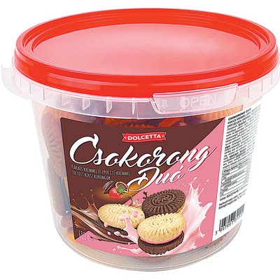 DOLCETTA CSOKORONG DUO 680G VÖDÖR termékképe