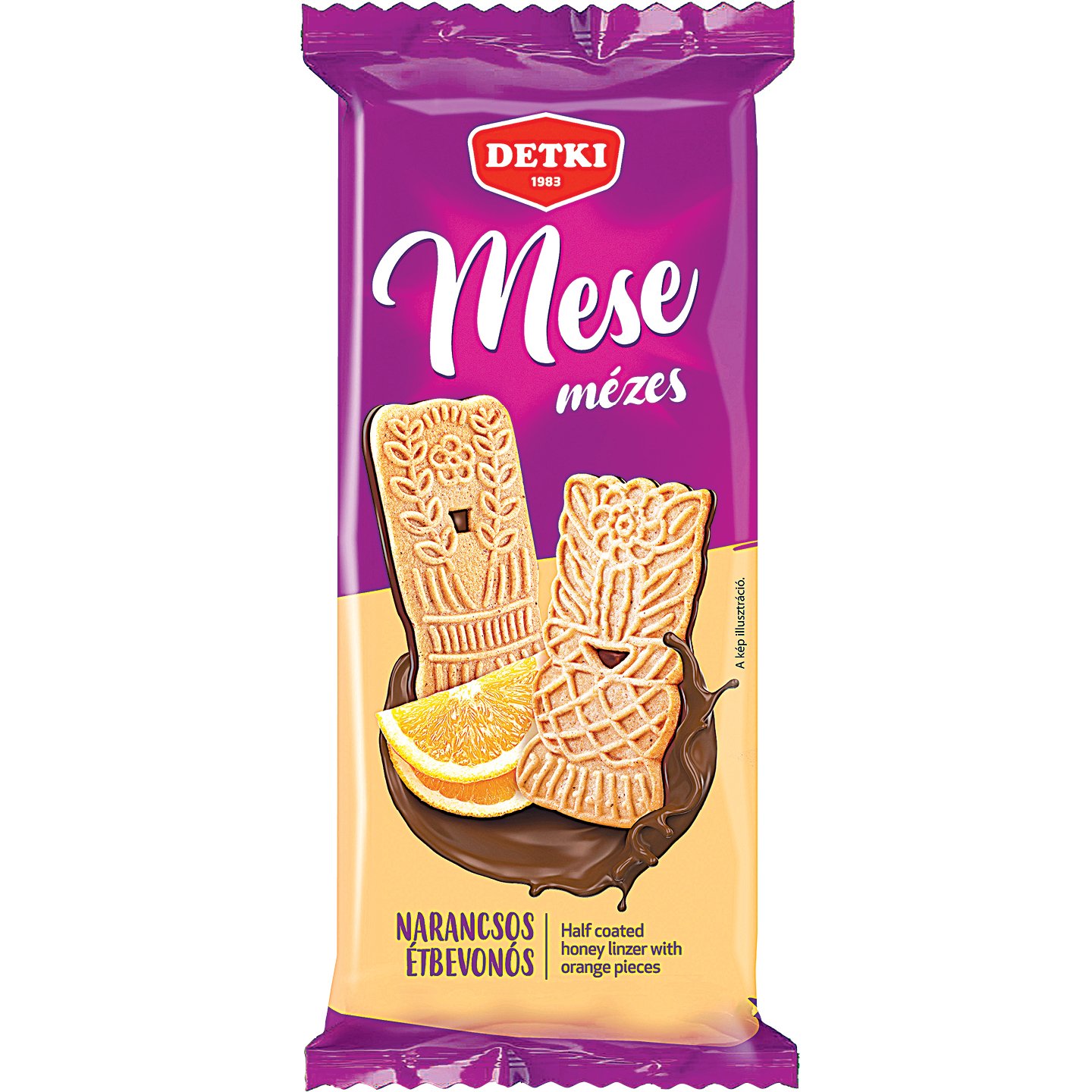 Mese Mézes Narancsos Linzer