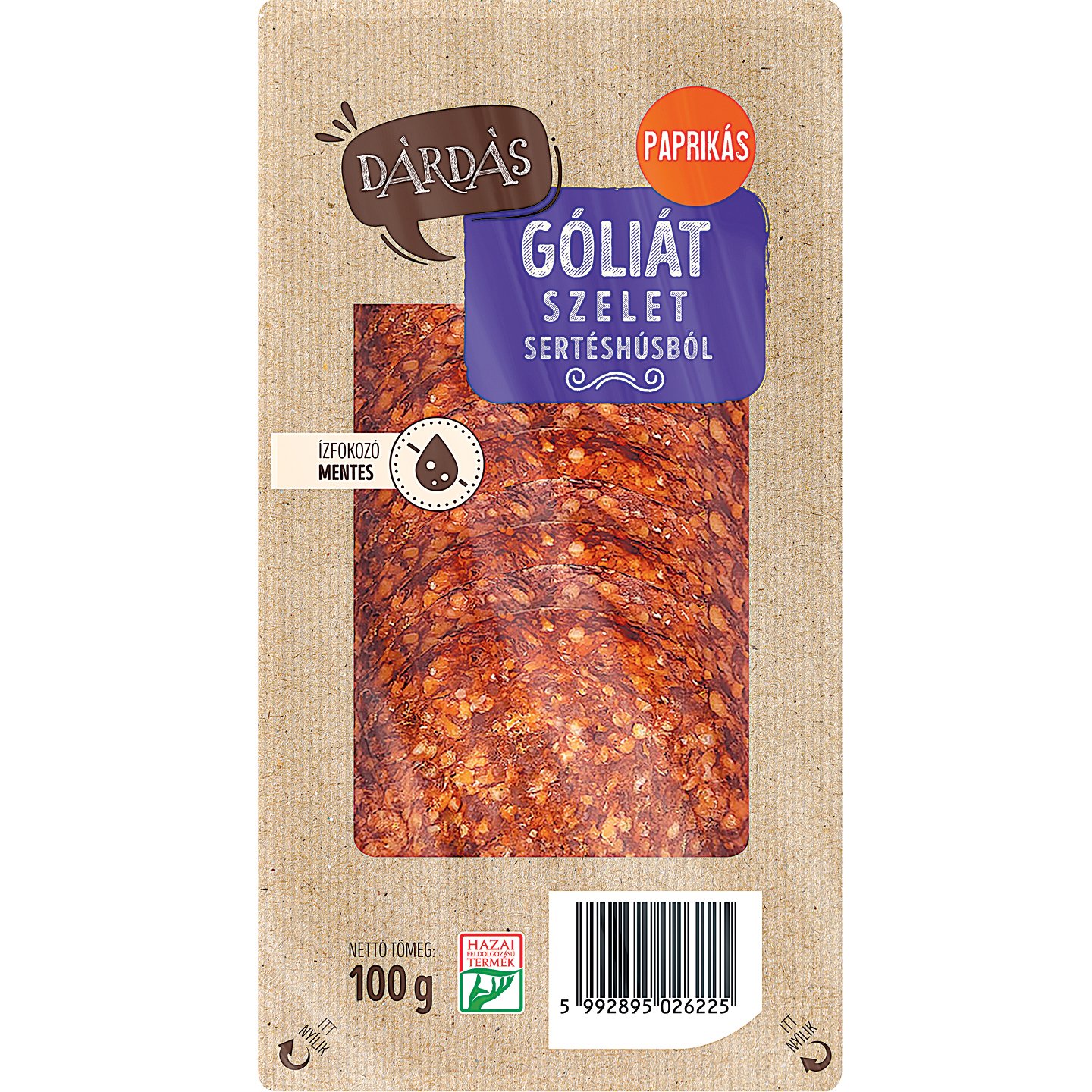 Dárdás Góliát Paprikás Szelet