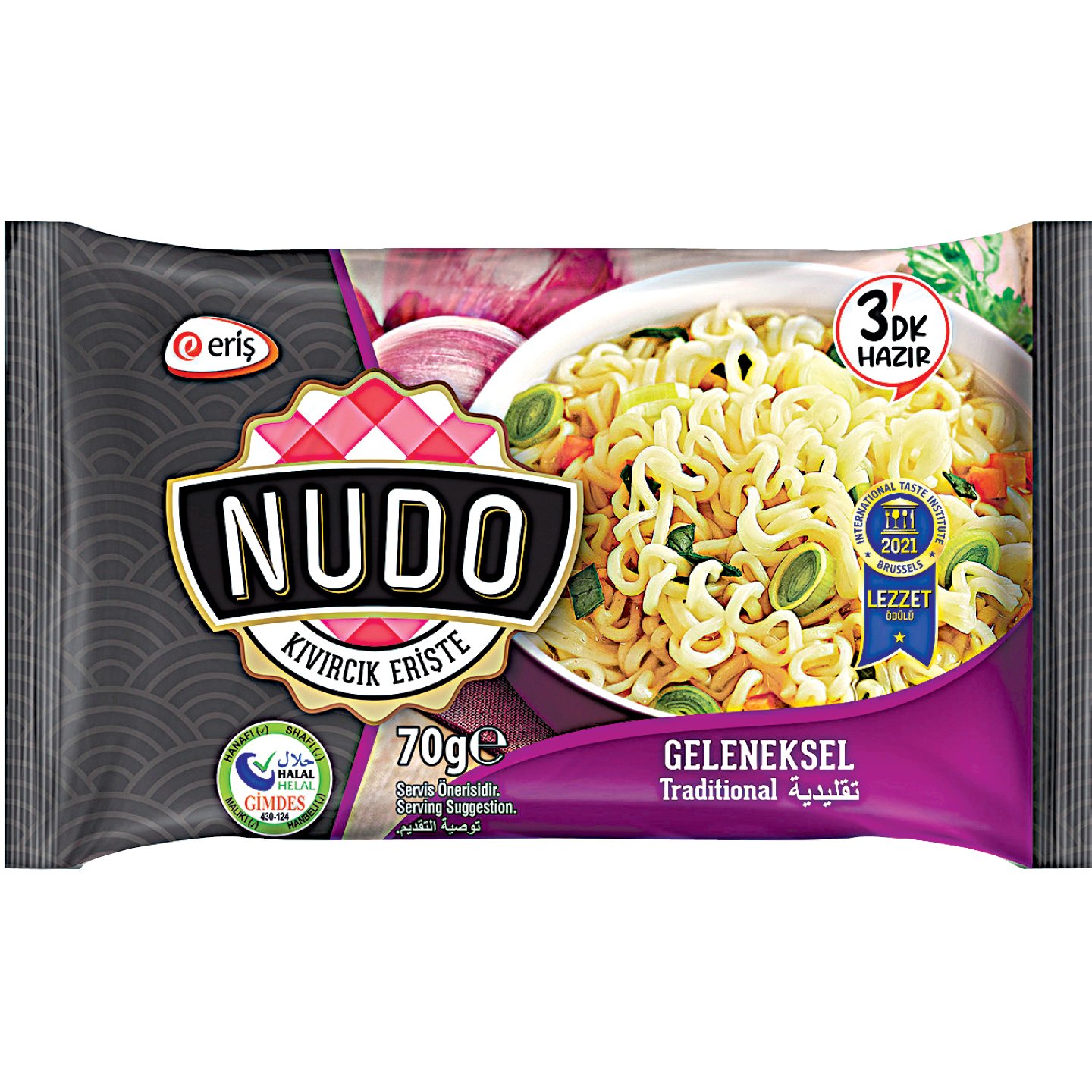 Nudo Instant Török ízű Tészta