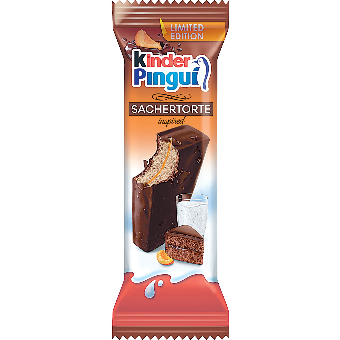 Kinder Pingui Sacher Torta ízű