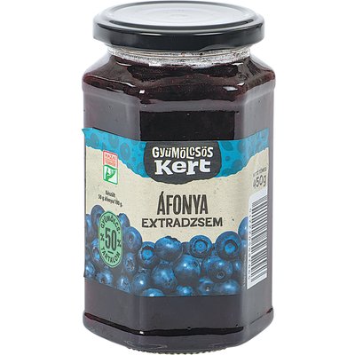 GYK ÁFONYA EXTRA DZSEM 450G termékképe