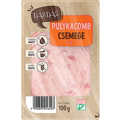 DÁRDÁS PULYKACOMB CSEMEGE termékképe