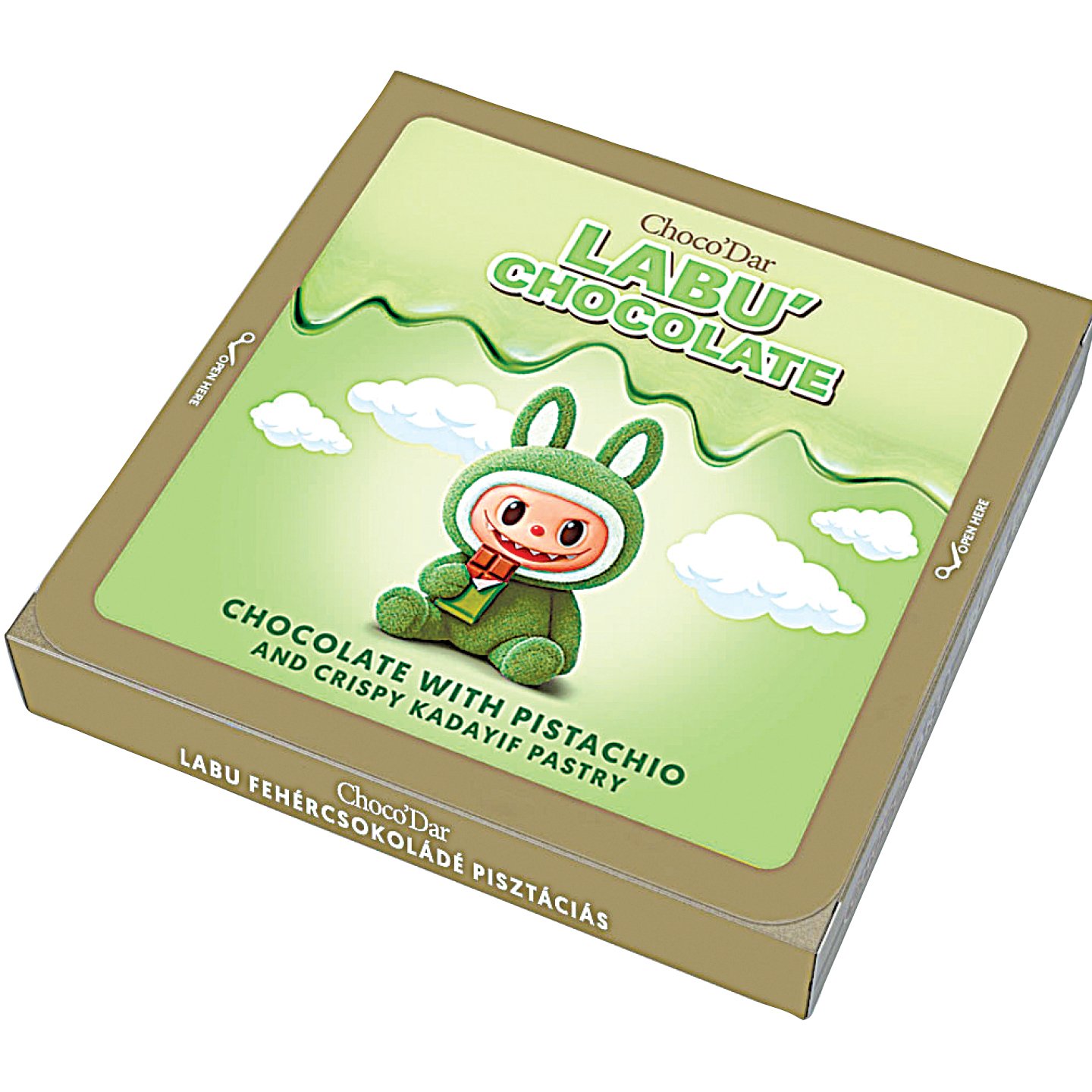 Labu Pisztáciakrémes Fehércsokoládé