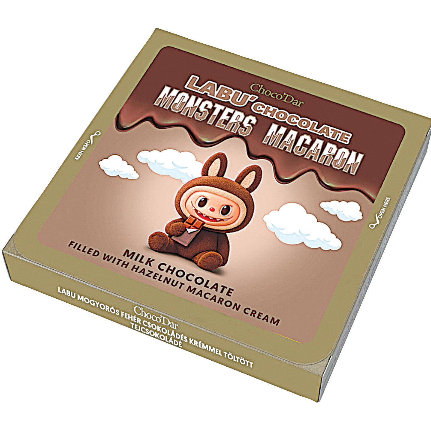 Labu Mogyorós-macaronos Csokoládé