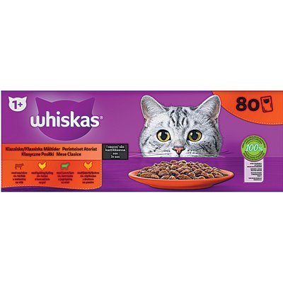 WHISKAS MACSKAELEDEL MULTIPACK termékképe
