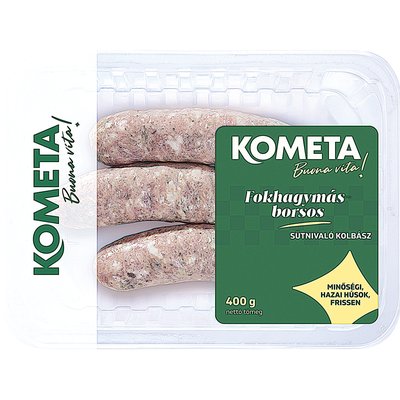 KOMETA FOKHAGYMÁS SERPENYŐS SÜTNIVALÓ KOLBÁSZ termékképe