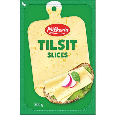 MILKERIA TILSITER SZELETELT SAJT 200G termékképe