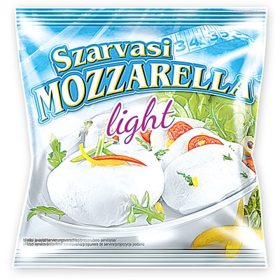 SZARVASI MOZZARELLA LIGHT 100G termékképe
