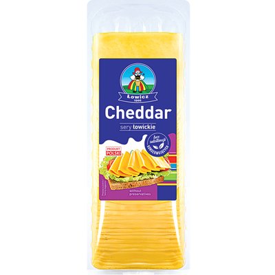 CHEDDAR SZELETELT SAJT 1KG termékképe