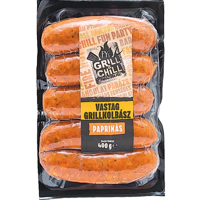 Image of VASTAG PAPRIKÁS GRILLKOLBÁSZ