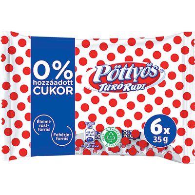 PÖTTYÖS TR. 0% HOZZÁAD.CUK. 6X35G termékképe