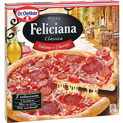 DR. OETKER FELICIANA SZALÁMI-CHORIZO PIZZA termékképe