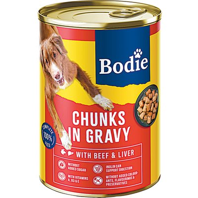 BODIE KUTYAKONZERV 415G 2 FÉLE termékképe