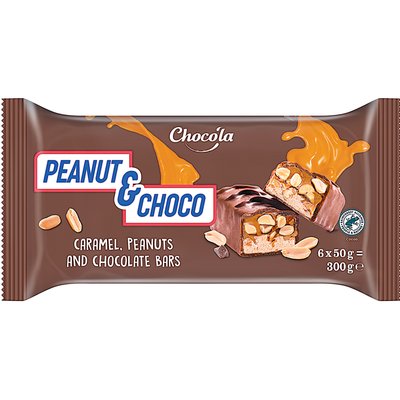 CHOCOLA MINI SZELET MOGYORÓS MULTIPACK termékképe