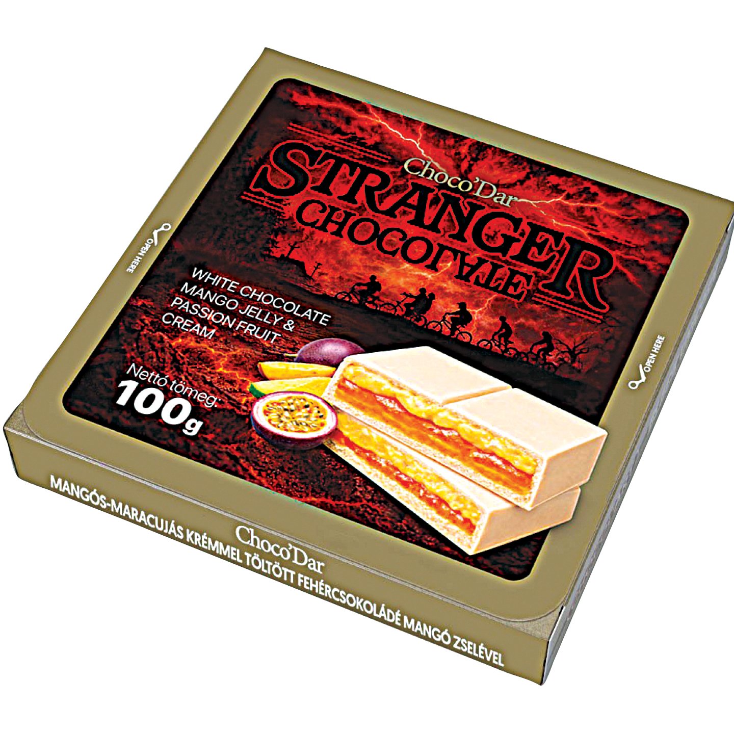 Chocodar Mangó-maracuja ízű Fehércsokoládé