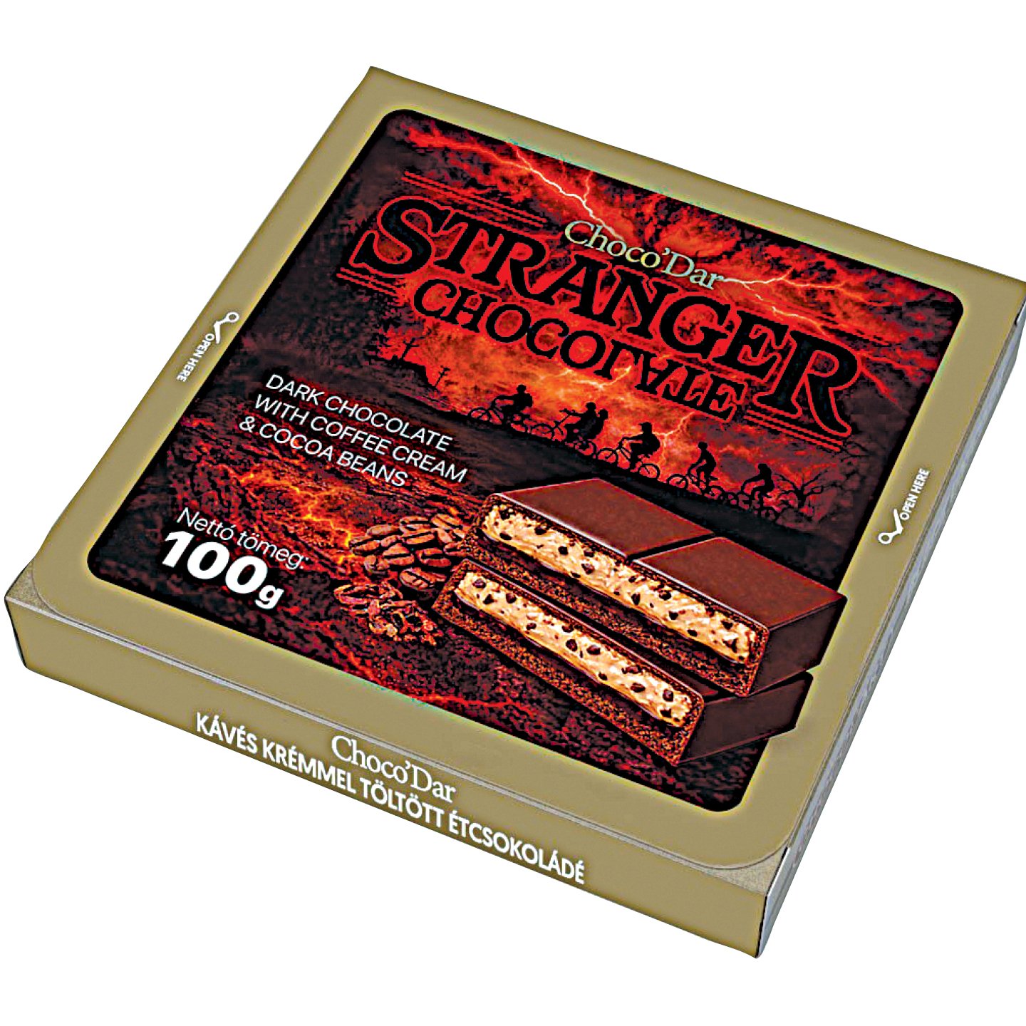 Chocodar Kávés-kakaós étcsokoládé