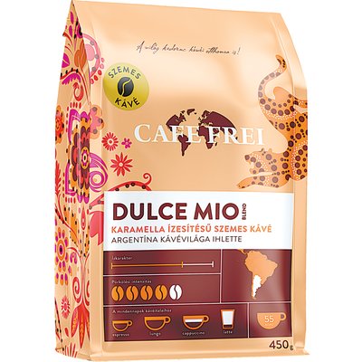 CAFE FREI DULCE MIO KARAMELLA SZEMES KÁVÉ termékképe