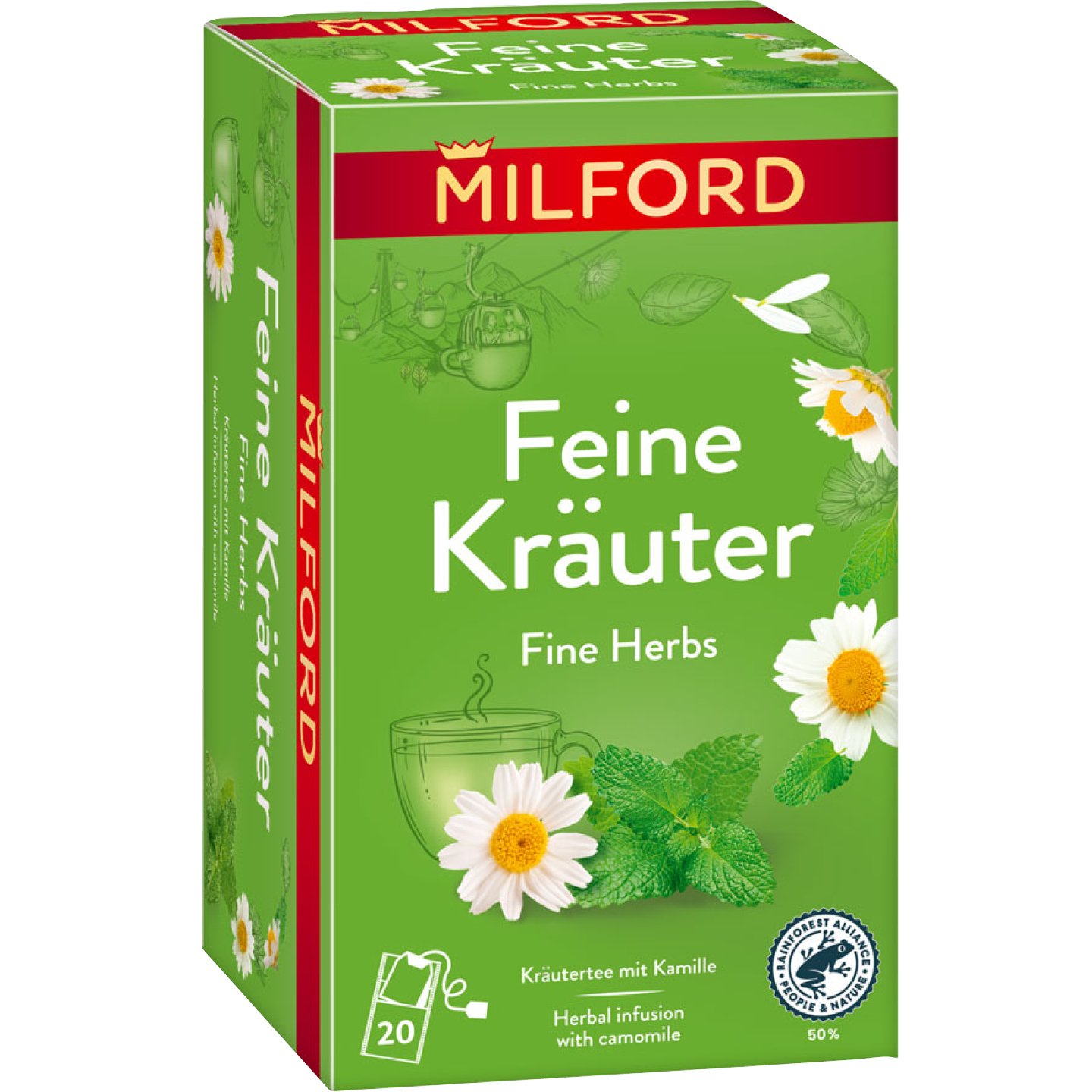 Milford Gyógynövényes Teakeverék