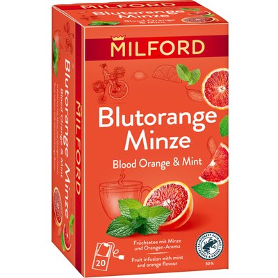 MILFORD VÉRNARANCS-BORSMENTA ÍZŰ TEA termékképe