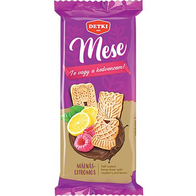 MESE MÉZES MÁLNÁS-CITROMOS LINZER termékképe