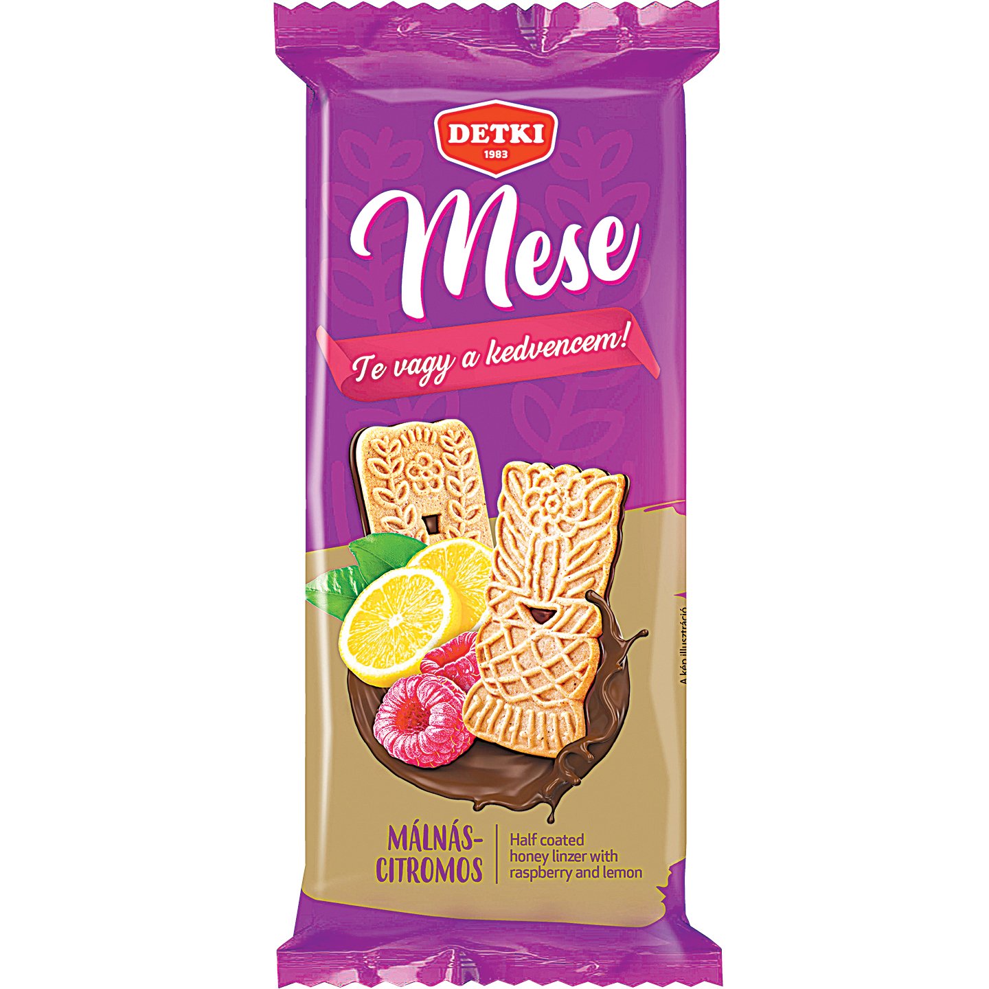 Mese Mézes Málnás-citromos Linzer