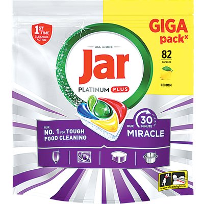 JAR PLATINUM PLUS MIRACLE ALL IN1 MOSOGATÓGÉP KAPSZULA termékképe