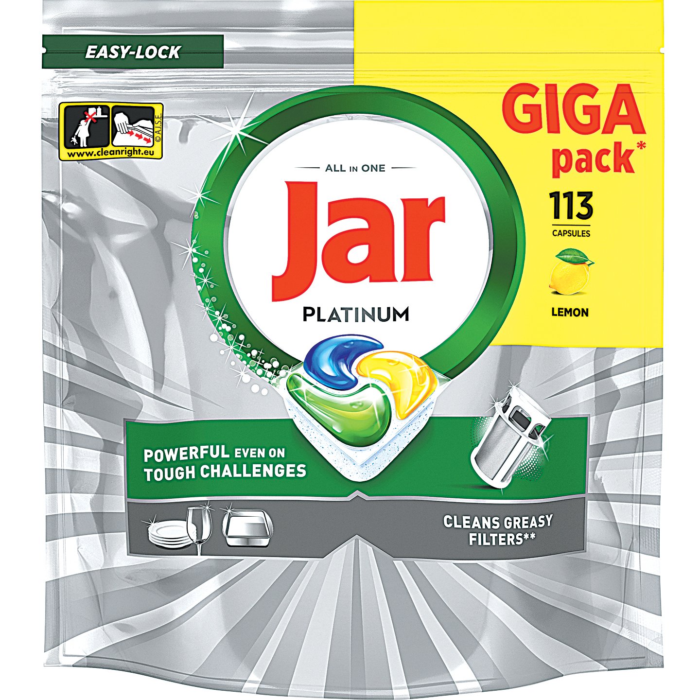 Jar Platinum All In 1 Mosogatógép Kapszula