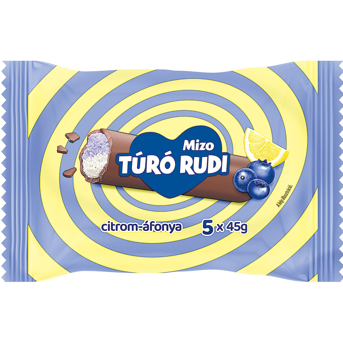 Mizo Túrórudi Multipack Citrom-áfonya ízű