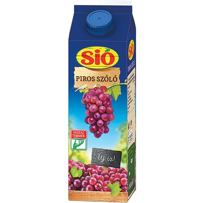 SIÓ PIROS SZŐLŐ 20% 1L termékképe