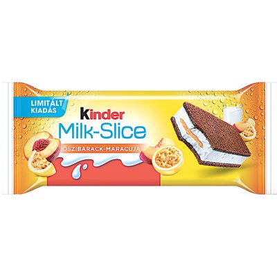 KINDER ŐSZIBARACK-MARACUJA ÍZŰ TEJSZELET termékképe