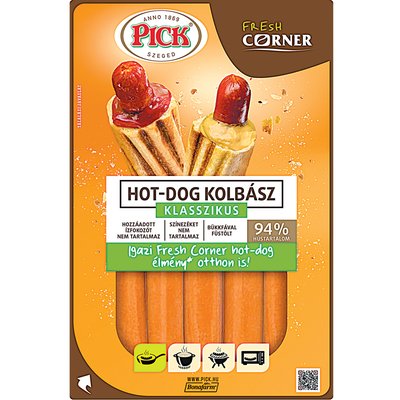 PICK FRESH CORNER KLASSZIKUS HOT-DOG KOLBÁSZ termékképe