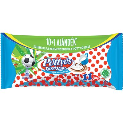 PÖTTYÖS TR NATÚR TEJBEV. 10+1*30G termékképe