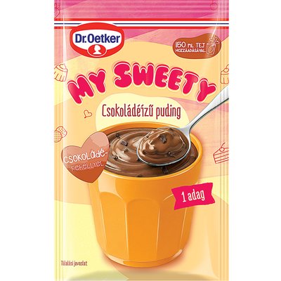 DR. OETKER MY SWEETY VANÍLIAÍZŰ PUDING termékképe