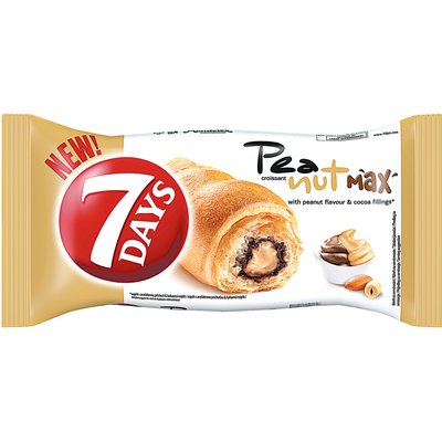 7DAYS CROISSANT FÖLDIMOGY-KAKAÓ 80G termékképe