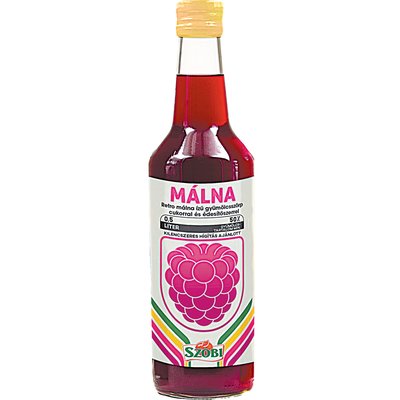 SZOBI RETRO MÁLNA SZÖRP +50FT BETÉTDÍJ termékképe