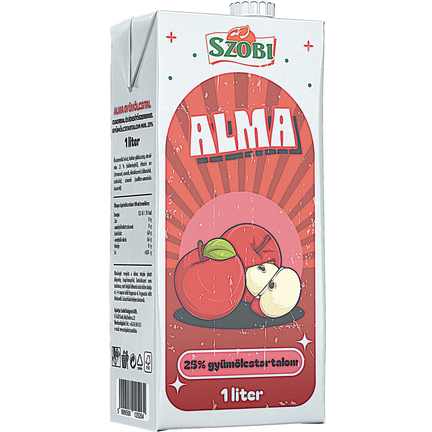 Szobi Retro Alma Gyümölcslé