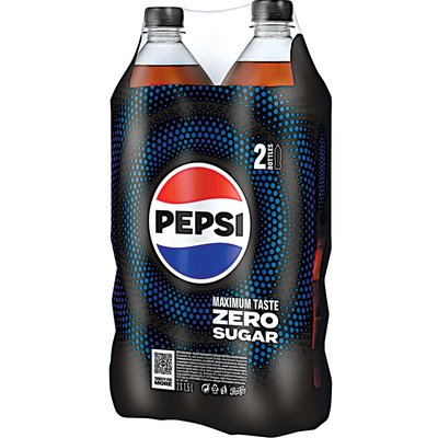 PEPSI COLA ZERO 2X1,5L MULTIP.DRS termékképe